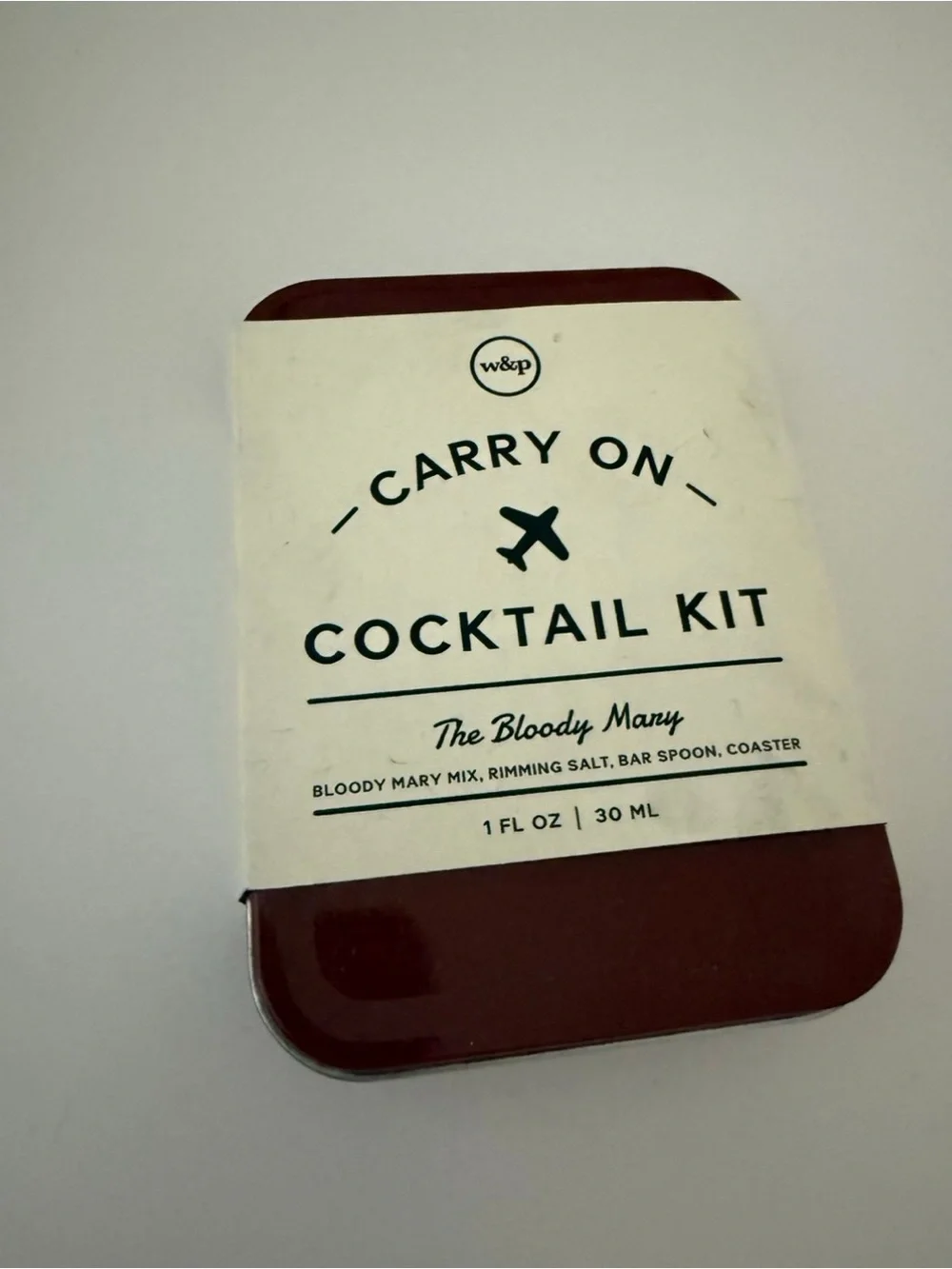 w&p Carry On Cocktail Kit - The Bloody Mary - Red